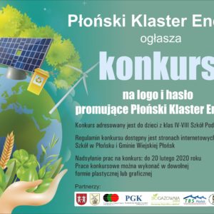 Konkurs na logo i hasło promujące Płoński Klaster Energii